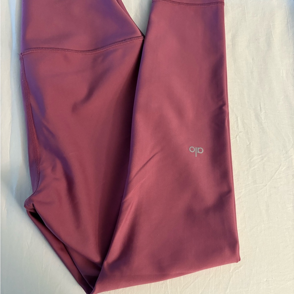 ALO Yoga high waist AirLift leggings Dusty Rose Leggings